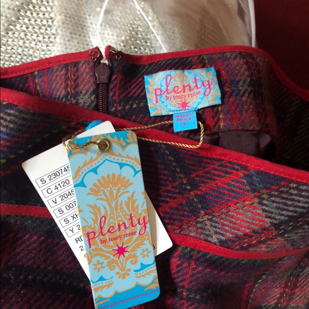 Anthropologie plaid skirt - Picture 2 of 3
